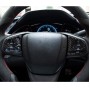 2 in 1 Carbon Fiber Steering Wheel Button Trim Interior DIY Sticker for Honda Civic 10th Gen(Deluxe)
