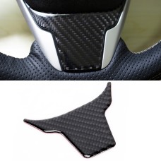 Carbon Fiber Steering Wheel Cover Trim Decal Interior DIY Decorative Sticker for Honda Civic 10th Gen