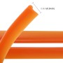 5m Flexible Trim For DIY Automobile Car Interior Moulding Trim Decorative Line Strip with Film Scraper(Orange)