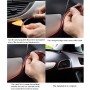 5m Flexible Trim For DIY Automobile Car Interior Moulding Trim Decorative Line Strip with Film Scraper(Orange)