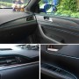 5m Flexible Trim For DIY Automobile Car Interior Moulding Trim Decorative Line Strip with Film Scraper(Baby Blue)