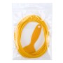 5m Flexible Trim For DIY Automobile Car Interior Moulding Trim Decorative Line Strip with Film Scraper(Yellow)