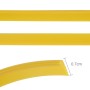 5m Flexible Trim For DIY Automobile Car Interior Moulding Trim Decorative Line Strip(Yellow)