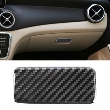 Car Carbon Carbon Fiber Central Control Box Decorative Sticker для Mercedes-Benz GLA