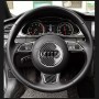 Углеродное рулевое колесо карбонового волокна декоративная наклейка для Audi A4L / A5 / Q5