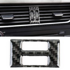 Car Carbon Fiber Air Conditioning Switch Decorative Sticker for Audi A4L / A5 / Q5