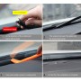 1.5m Car Instrument Desk Decorative Strip Rubber Chrome Decoration Strip  Seal