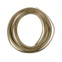 5m Flexible Trim For DIY Automobile Car Interior Exterior Moulding Trim Decorative Line Strip with Film Scraper(Gold)