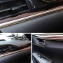 5m Flexible Trim For DIY Automobile Car Interior Exterior Moulding Trim Decorative Line Strip with Film Scraper(Gold)