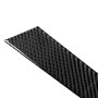 4 PCS Car Carbon Fiber Inner Door Panel Decorative Sticker for Mercedes-Benz W204 2007-2013