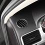 2 PCS Car Carbon Fiber Instrument Panel Air Outlet Decorative Sticker for Volkswagen Touareg