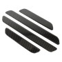 4 PCS Car Carbon Fiber Welcome Pedal Decorative Sticker for Volkswagen Touareg