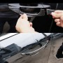 8 PCS Car Carbon Fiber Door Inner and Outer Handle Panel Decorative Sticker for Volkswagen Touareg