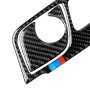 2 in 1 Car Tricolor Carbon Fiber Gear Position Panel Decorative Sticker for BMW 5 Series G38 528Li / 530Li / 540Li 2018, Left Drive