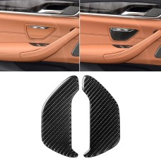 2 ПК. Car Carbon Carbon Fibre Ashtray Decorative Sticker для BMW 5 Series G38 528LI / 530LI / 540LI 2018