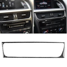 Car Carbon Fiber Air Conditioning Air Outlet Frame Decorative Sticker for Audi A4 B8 2009-2016 / A5 2008-2017 / Q5 2009-2017​, Left Drive