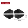 4 PCS Car Carbon Fiber Door Inner Handle Wrist Panel Decorative Sticker for Mazda Axela 2014 / 2017-2018