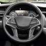 Углеродное рулевое колесо карбонового волокна декоративная наклейка для Cadillac XT5 2016-2017