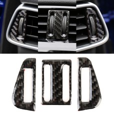 Carbon Fiber Car Air Outlet Decorative Sticker for Jaguar F-PACE