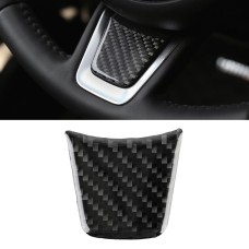 Carbon Fiber Car Steering Wheel Decorative Sticker for Jaguar F-PACE