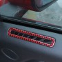 2 in 1 Car Carbon Fiber Door Air Outlet Frame Decorative Sticker for Ford Mustang