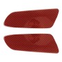 2 in 1 Car Carbon Fiber Rear Cover Decorative Sticker for Ford Mustang