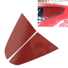 2 in 1 Car Carbon Fiber Shutter Decorative Sticker for Ford Mustang