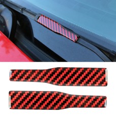 2 в 1 Car Углеродного волокна декоративная наклейка для Ford Mustang
