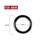 For BMW 3 Series E90/E92/E93 2009-2012 Car One-button Start Carbon Fiber Trim Ring, Left and Right Drive Universal