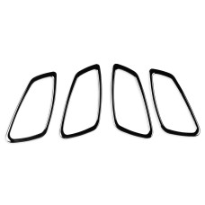 For BMW 3 Series E90 2005-2012 4pcs Car Door Handle Decorative Sticker, Left and Right Drive Universal