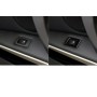 For BMW 3 Series E90/320i/325i 2005-2012 Car Left Drive Window Lifting Panel without Folding Key Decorative Sticker, Diameter: 35.8cm