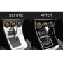 For Mazda 3 Axela 2010-2013 9 in 1 Car AC Gear Panel Set D Decorative Sticker, Left Drive