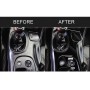 For Chevrolet Corvette C5 1998-2004 3 in 1 Car Gear Panel D Decorative Sticker, Left Drive