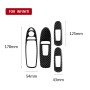 4 PCS Car Carbon Fiber Window Lift Panel Decorative Sticker for Infiniti Q50, Left Drive