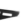 4 PCS Car Carbon Fiber Door Inner Handle Panel Decorative Sticker for Infiniti Q50, Left Drive