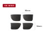 4 PCS Car Carbon Fiber Door Inner Handle Wrist Panel Decorative Sticker for Infiniti Q50 / Q60