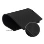 7 in 1 Car Water Cup Gate Slot Mats Silicon Anti-Slip Interior Door Pad for Tesla Model 3 (Black)