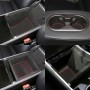 7 в 1 CAR Water Cup Splot Slot Mats Силиконовая внутренняя дверная прокладка против SLIP для Tesla Model 3 (красный)