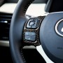 Углеродное рулевое колесо карбонового рулевого колеса декоративная наклейка для Lexus IS250 NX200 200T 300H 13-, левый диск