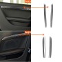 8 in 1 Car Carbon Fiber Door Panel Decorative Sticker for Audi A5 Hard Top 2008-, Left and Right Drive Universal