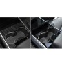 3 PCS Carbon Fiber Car Central Control Decorative Sticker for Tesla Model 3