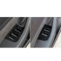 Carbon Fiber Car Window Button Decorative Sticker for Tesla Model 3, Suitable for Left Driving