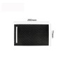 Carbon Fiber Car Storage Box Panel Decorative Sticker for Tesla Model X