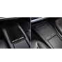 Carbon Fiber Car Storage Box Panel Decorative Sticker for Tesla Model X