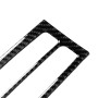 Carbon Fiber Car Rear Vent Panel Decorative Sticker for Tesla Model X