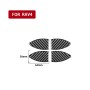 Carbon Fiber Car Inner Door Bowl Decorative Sticker for Toyota Old RAV4 2006-2013, Left and Right Drive Universal