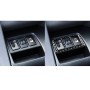 Carbon Fiber Car Headlight Switch Frame Decorative Sticker for Toyota Old RAV4 2006-2013, Left and Right Drive Universal