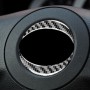 Carbon Fiber Car Steering Wheel Label Decorative Sticker for Toyota Old RAV4 2006-2013, Left and Right Drive Universal