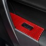 4 PCS / Set Carbon Fiber Car Lifting Decorative Sticker for Toyota Corolla 2014-2018, Left Drive (Red)