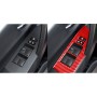 4 PCS / Set Carbon Fiber Car Lifting Decorative Sticker for Toyota Corolla 2014-2018, Left Drive (Red)